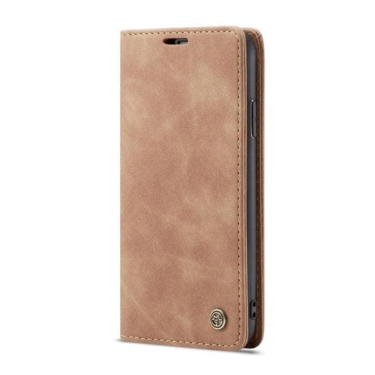 Luxury Leather Wallet Flip Case for iPhone - Mobile Gadget HQ