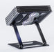 Foldable Laptop Table Stand With Double Cooling Fan - Mobile Gadget HQ