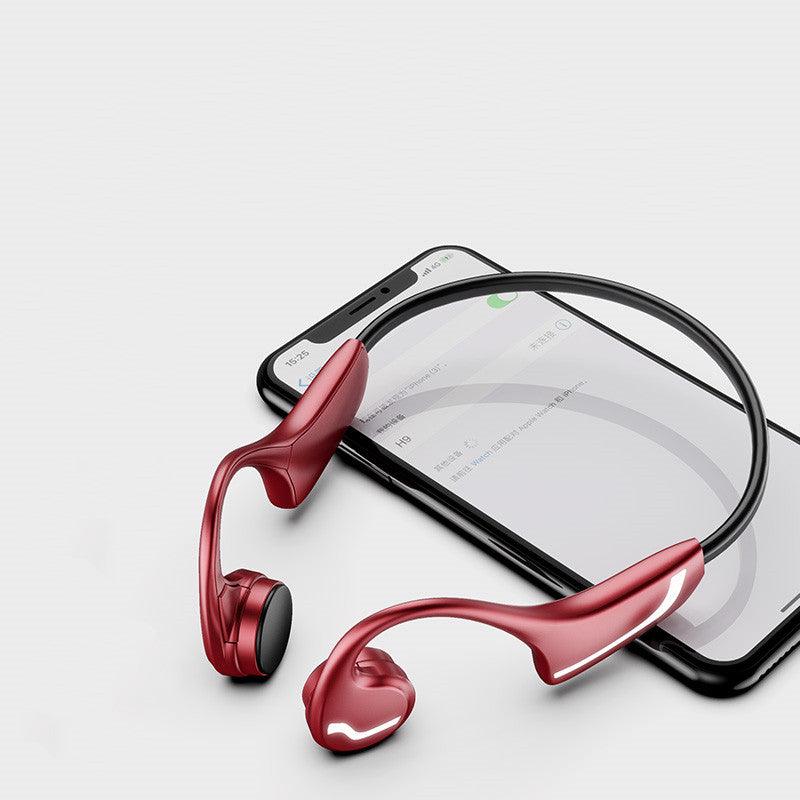 Bone Conduction Wireless Bluetooth Headphones Wireless Sport Headset - Mobile Gadget HQ