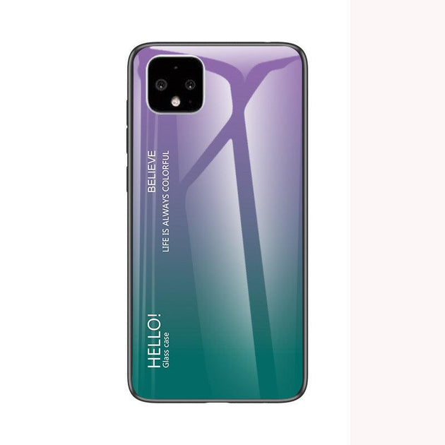 Google Pixel Phone Case Tempered Glass Gradient Color - Mobile Gadget HQ