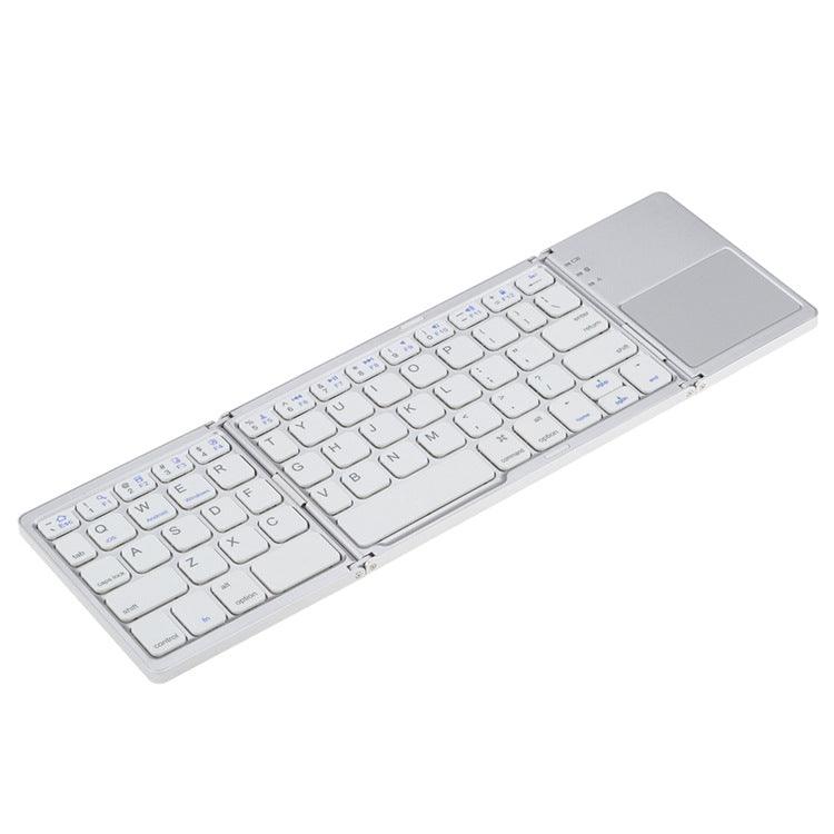 Wireless Foldable Bluetooth Keyboard with Touchpad - Mobile Gadget HQ