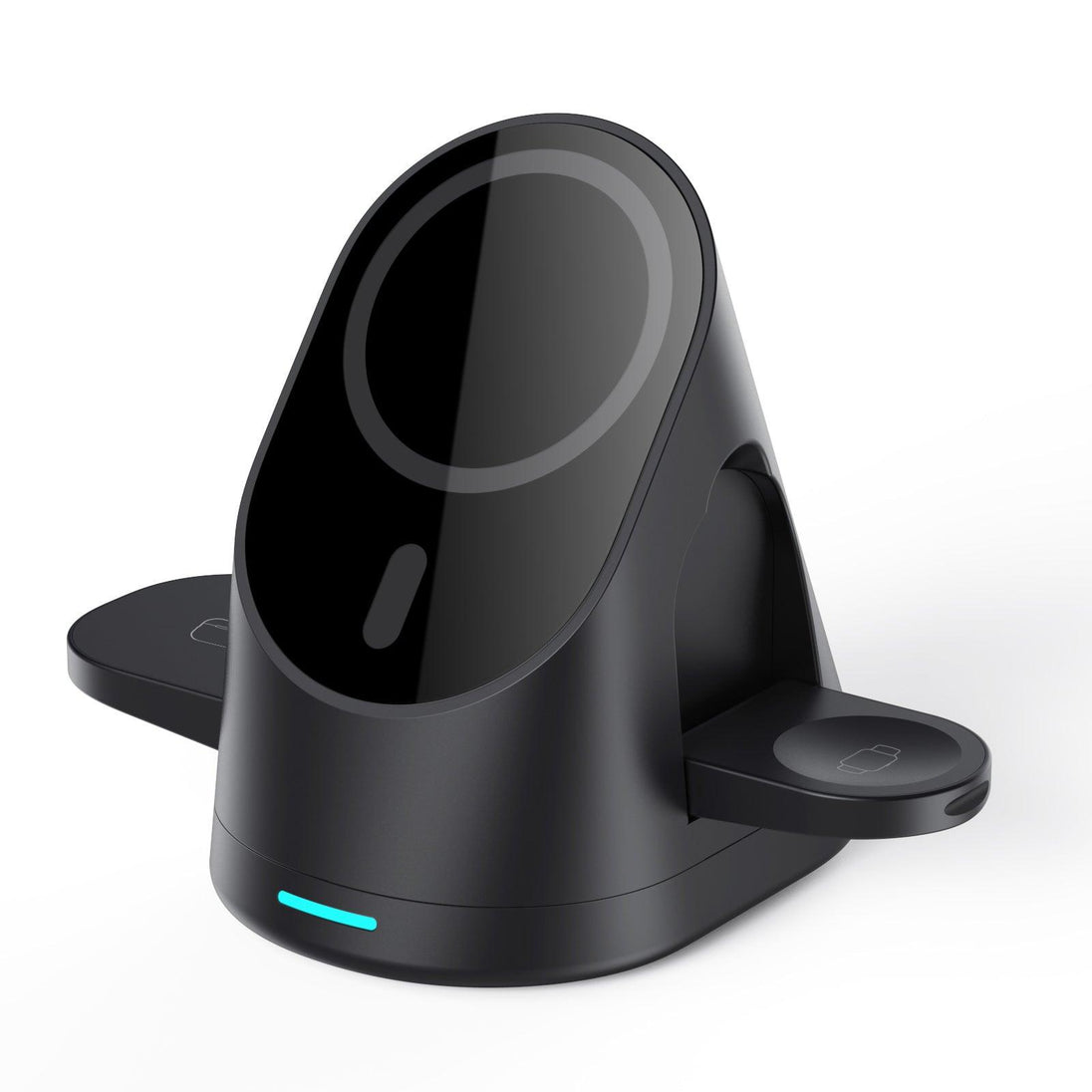 3-in-1 Magnetic Wireless Charger Compact Foldable - Mobile Gadget HQ