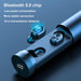 Metal Matte Wireless Headphones TWS 5.0 Touch Earphones - Mobile Gadget HQ
