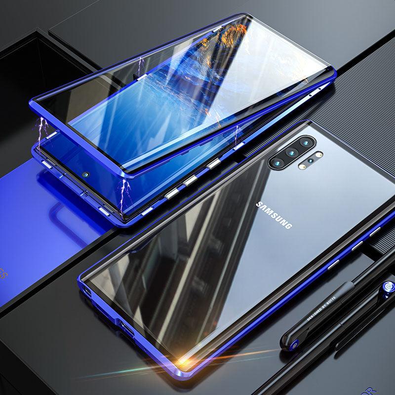 Full body Magnetic Tempered Glass Case for Samsung - Mobile Gadget HQ