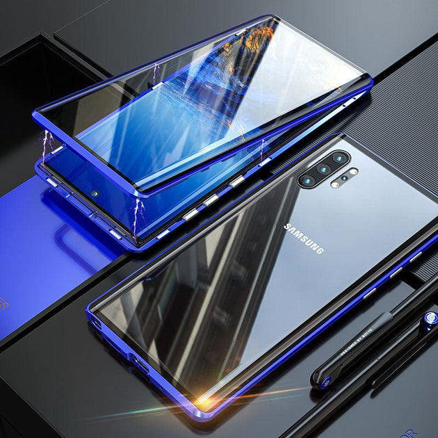 Full body Magnetic Tempered Glass Case for Samsung - Mobile Gadget HQ