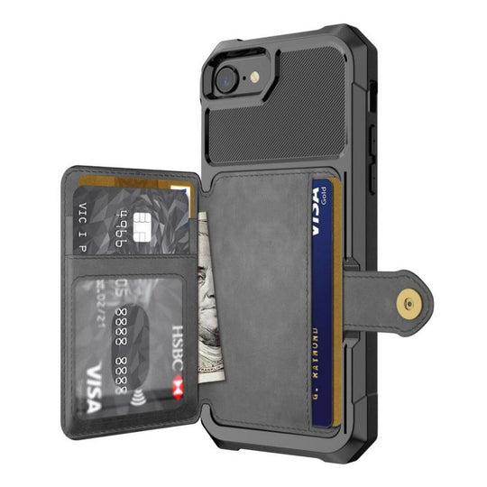 Leather Wallet Phone Case For iPhone with Flip Cover - Mobile Gadget HQ
