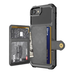 Leather Wallet Phone Case For iPhone