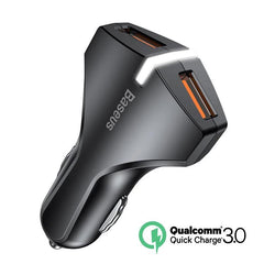 Charge 3.0 Car Charger Dual USB Port - Mobile Gadget HQ