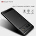 For Google Pixel 6 Brushed Texture Carbon Fiber TPU Case(Navy Blue) - Mobile Gadget HQ