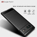 For Google Pixel 6 Brushed Texture Carbon Fiber TPU Case(Navy Blue) - Mobile Gadget HQ