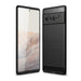 For Google Pixel 6 Pro Brushed Texture Carbon Fiber TPU Case(Black) - Mobile Gadget HQ