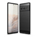 For Google Pixel 6 Pro Brushed Texture Carbon Fiber TPU Case(Black) - Mobile Gadget HQ
