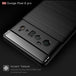 For Google Pixel 6 Pro Brushed Texture Carbon Fiber TPU Case(Black) - Mobile Gadget HQ