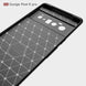 For Google Pixel 6 Pro Brushed Texture Carbon Fiber TPU Case(Navy Blue) - Mobile Gadget HQ