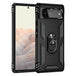 For Google Pixel 6 Shockproof TPU + PC Protective Case with 360 Degree Rotating Holder(Black) - Mobile Gadget HQ