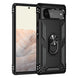 For Google Pixel 6 Shockproof TPU + PC Protective Case with 360 Degree Rotating Holder(Black) - Mobile Gadget HQ