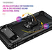 For Google Pixel 6 Shockproof TPU + PC Protective Case with 360 Degree Rotating Holder(Black) - Mobile Gadget HQ