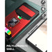 For Google Pixel 6 Sliding Camera Cover Design PC + TPU Shockproof Case with Ring Holder & Card Slot(Gold) - Mobile Gadget HQ