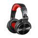 OneOdio Pro-10 Head-mounted Noise Reduction Wired Headphone with Microphone, Color:Black Red - Mobile Gadget HQ