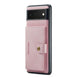 For Google Pixel 6 JEEHOOD Retro Magnetic Detachable Phone Protective Case(Pink) - Mobile Gadget HQ