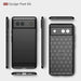 For Google Pixel 6a Brushed Carbon Fiber Texture Shockproof TPU Phone Case(Blue) - Mobile Gadget HQ