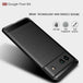 For Google Pixel 6a Brushed Carbon Fiber Texture Shockproof TPU Phone Case(Blue) - Mobile Gadget HQ