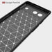 For Google Pixel 6a Brushed Carbon Fiber Texture Shockproof TPU Phone Case(Blue) - Mobile Gadget HQ