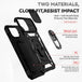 For iPhone 13 Pro Sliding Camshield Holder Phone Case (Black) - Mobile Gadget HQ