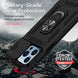 For iPhone 13 Pro Sliding Camshield Holder Phone Case (Black) - Mobile Gadget HQ