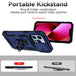 For iPhone 13 Pro Sliding Camshield Holder Phone Case (Blue) - Mobile Gadget HQ