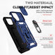 For iPhone 13 Pro Sliding Camshield Holder Phone Case (Blue) - Mobile Gadget HQ