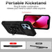 For iPhone 13 Pro Max Sliding Camshield Holder Phone Case (Black) - Mobile Gadget HQ