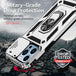 For iPhone 13 Pro Max Sliding Camshield Holder Phone Case (Silver) - Mobile Gadget HQ