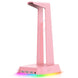 ONIKUMA ST-2 RGB Lighting Headset Holder Stand(Pink) - Mobile Gadget HQ