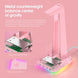 ONIKUMA ST-2 RGB Lighting Headset Holder Stand(Pink) - Mobile Gadget HQ