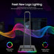 ONIKUMA ST-2 RGB Lighting Headset Holder Stand(Black) - Mobile Gadget HQ