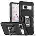 For Google Pixel 7 5G Ring Holder Non-slip Armor Phone Case(Black) - Mobile Gadget HQ