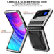 For Samsung Galaxy Z Flip4 Metal Shock-proof Phone Case With Holder(Silver) - Mobile Gadget HQ