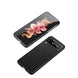 For Samsung Galaxy Z Flip4 Litchi Texture Genuine Leather Phone Case(Black) - Mobile Gadget HQ