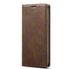 For Samsung Galaxy S21 5G LC.IMEEKE RFID Anti-theft Leather Phone Case(Brown) - Mobile Gadget HQ