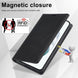 For Samsung Galaxy S21 5G LC.IMEEKE RFID Anti-theft Leather Phone Case(Black) - Mobile Gadget HQ