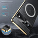 For Google Pixel 7 MagSafe Magnetic Frosted Metal Phone Case(Gold) - Mobile Gadget HQ