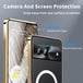 For Google Pixel 7 MagSafe Magnetic Frosted Metal Phone Case(Gold) - Mobile Gadget HQ