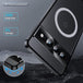 For Google Pixel 7 Pro MagSafe Magnetic Frosted Metal Phone Case(Black) - Mobile Gadget HQ