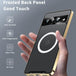 For Google Pixel 7 Pro MagSafe Magnetic Frosted Metal Phone Case(Gold) - Mobile Gadget HQ