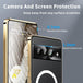 For Google Pixel 7 Pro MagSafe Magnetic Frosted Metal Phone Case(Gold) - Mobile Gadget HQ