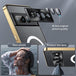 For Google Pixel 7 Pro MagSafe Magnetic Frosted Metal Phone Case(Gold) - Mobile Gadget HQ