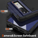 For Google Pixel 7 5G PC + TPU Shockproof Protective Phone Case(Blue+Black) - Mobile Gadget HQ