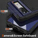 For Google Pixel 7 5G PC + TPU Shockproof Protective Phone Case(Blue+Black) - Mobile Gadget HQ