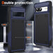 For Google Pixel 7 5G PC + TPU Shockproof Protective Phone Case(Blue+Black) - Mobile Gadget HQ